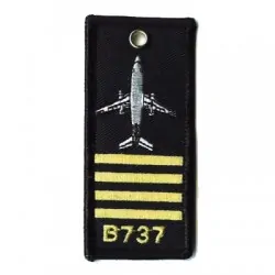 llavero "Comandante B-737"