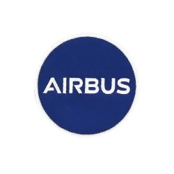 Parche AIRBUS azul con velcro
