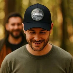 Parche AIRBUS militar con velcro