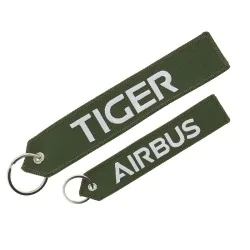 Llavero Airbus TIGER WE MAKE IT FLY Militar