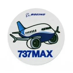 737 Pudgy Sticker