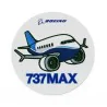 737 Pudgy Sticker
