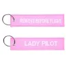 Keychain "Remove Before Flight – Lady Pilot"