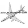 Pin Boeing B777 Plateado