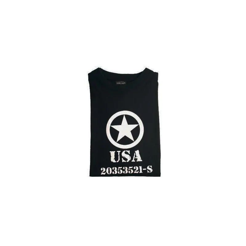 Camiseta "Allied Star" Negra