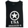 Camiseta "Allied Star" Negra